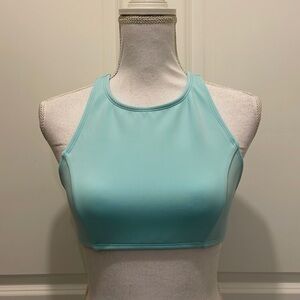 Dippin’ Daisy's Swimwear High Neck Bikini Top with Cutout Back